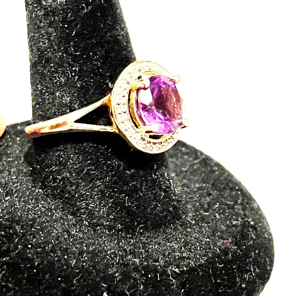 Sterling Amethyst Ring